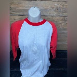 Basic White and Red shirt